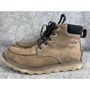 Sorel Boots Mens Size 9.5 Brown Waterproof Nubuck Chukka Ankle Casual NM2788-238